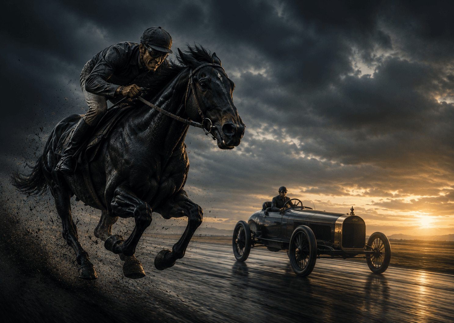 A faster horse still cannot do what a car does.
